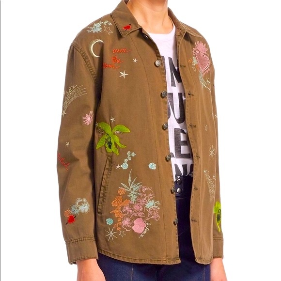 Cinq a sept Embroidered Whimsical Jacket - Picture 2 of 9